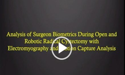 Analysis of surgeon biometrics during open and robotic radical cystectomy with electromyography and motion capture analysis